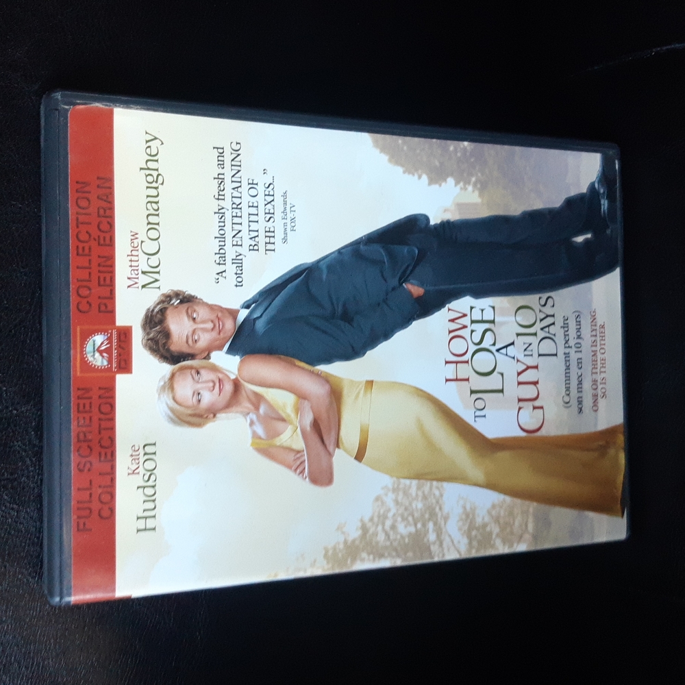 How to Lose a Guy in 10 days DVD with Kate Hudson & Matthew McConaughey